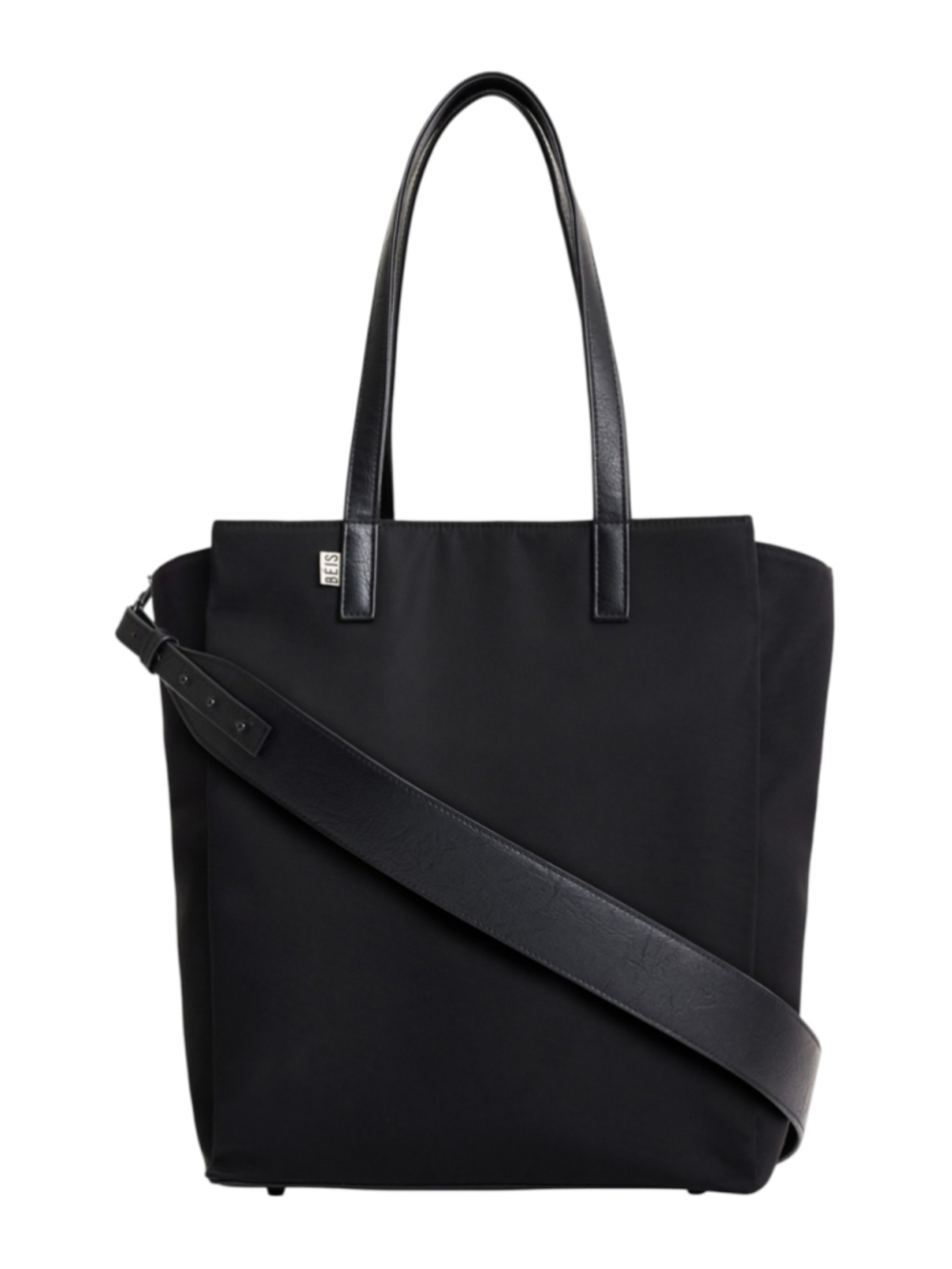 BÉIS Commuter Tote Black Nylon